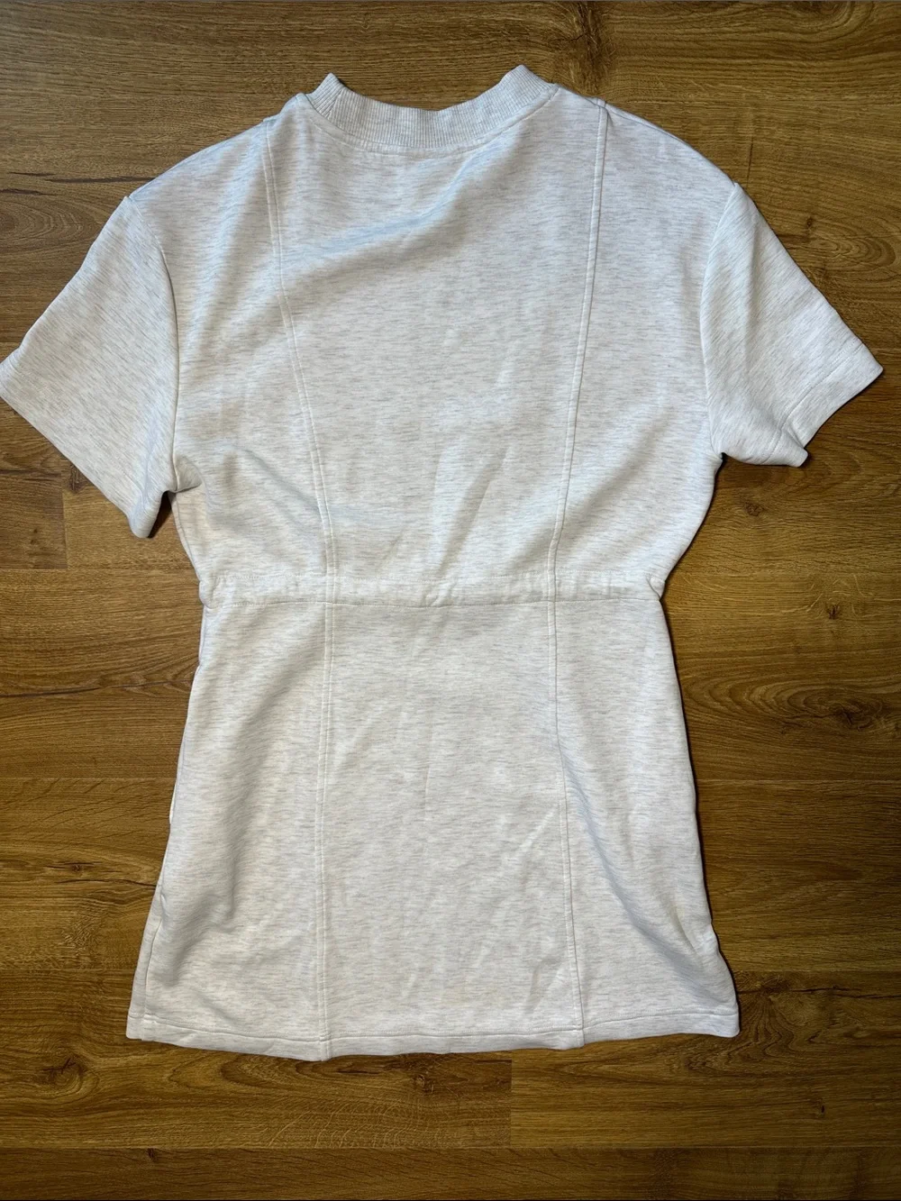 Varley DoubleSoft Maple Dress Ivory Marl Small - Picture 12 of 15